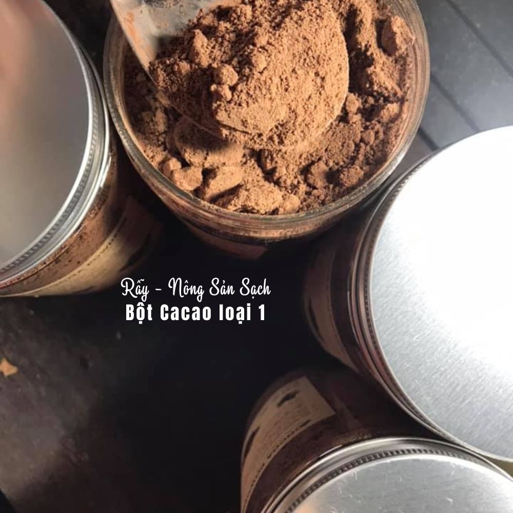 [500gram] BỘT CACAO ĐAKLAK nguyên chất 100% loại cao cấp