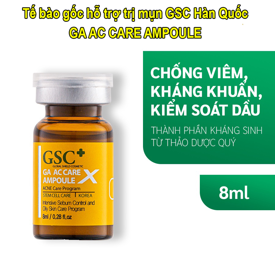 Tế Bào Gốc Trị Mụn GSC GA AC Care Ampoule