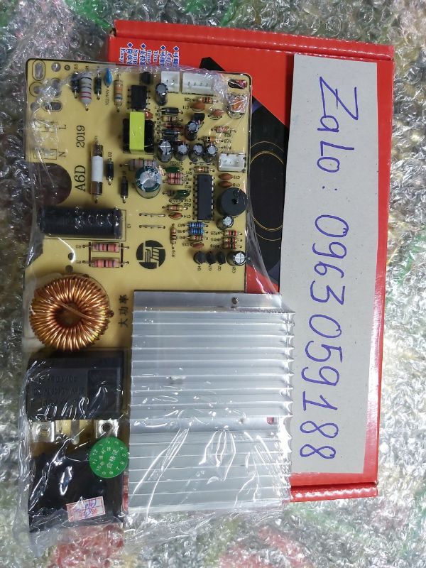 Bo bếp từ cảm ứng 5 nút - giá 1 bo