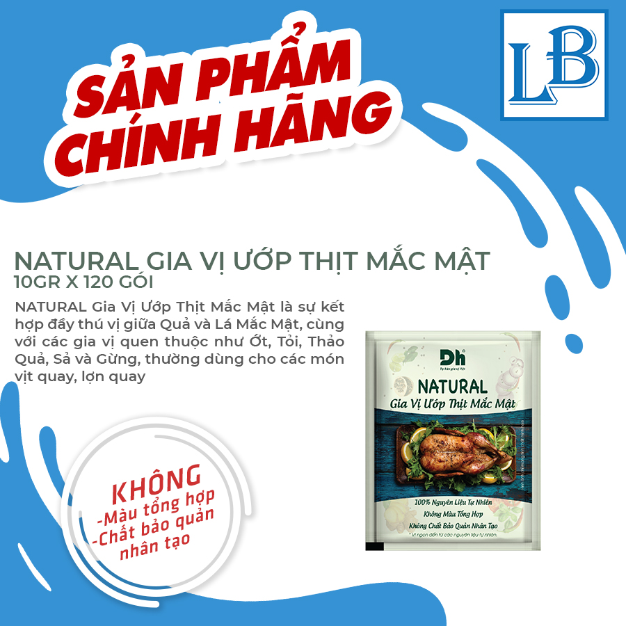 Natural gia vị ướp thịt mắc mật dh foods