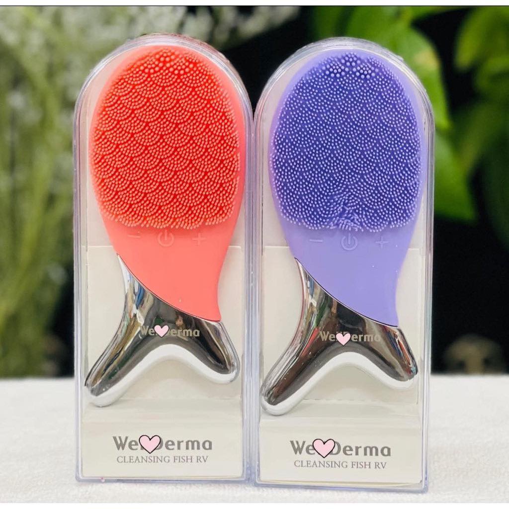 [MẪU MỚI] Máy Rửa Mặt Con Cá Wellderma Hàn Quốc