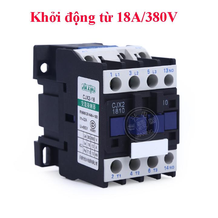 Khởi động từ contactor 3 pha 18A/ 380V