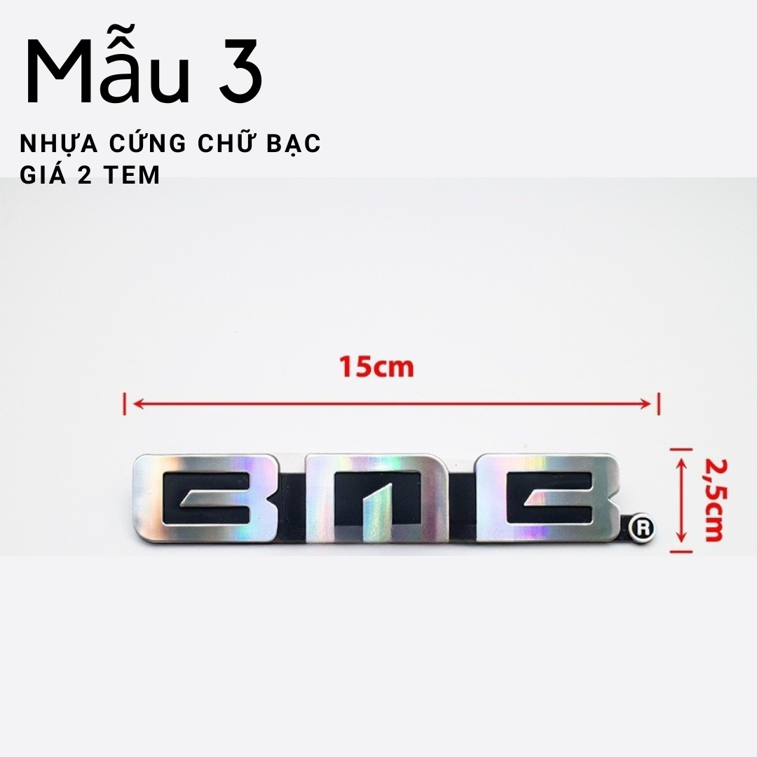 Tem Loa BMB Nhiều Mẫu Dán Thùng Loa ( 1 Đôi )