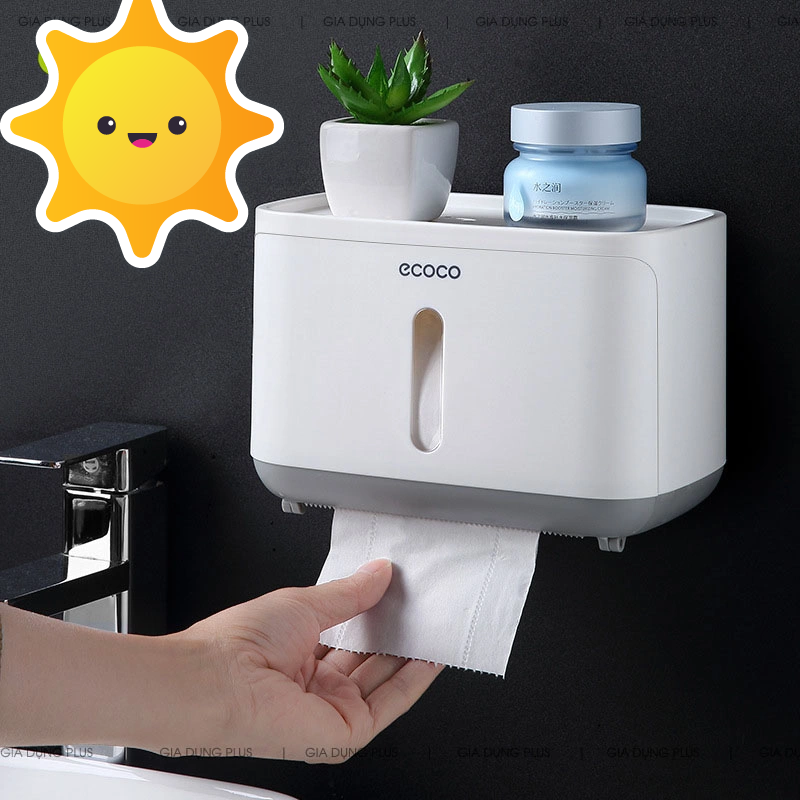 Hộp đựng giấy vệ sinh Ecoco E1807