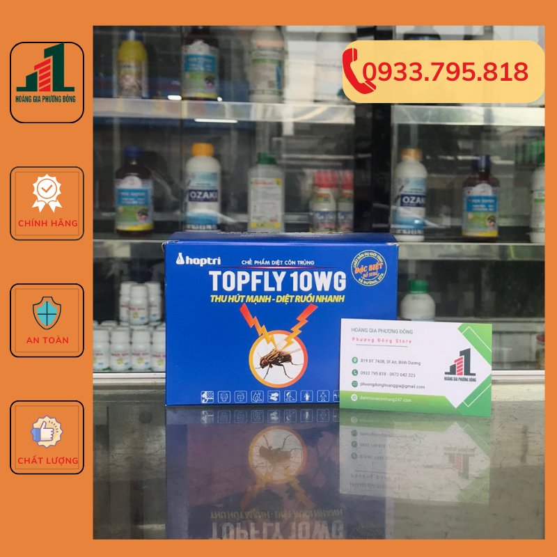 Bả diệt ruồi hiệu quả cao topfly 10wg - gói 20g
