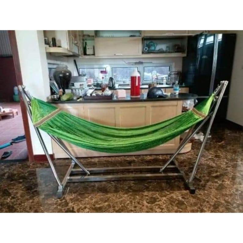 A19 VÕNG XẾP KHUNG VUÔNG INOX SIZE đại
