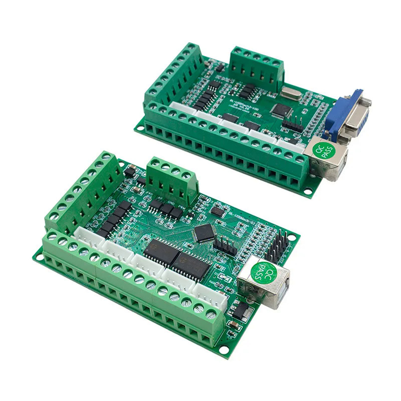 1pcs động cơ điều khiển Hội Đồng Quản trị CNC USB Mach3 100kHz Breakout Hội Đồng Quản Trị 5 trục giao diện điều khiển chuyển động với DB15