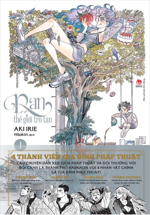 Ran Và Thế Giới Tro Tàn Combo Tập 1+2 (Tặng Kèm Obi + Postcard) - Tntmanga