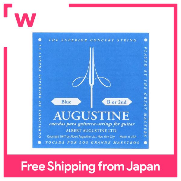 Augustine classic guitar string blue 2nd string blue 2nd