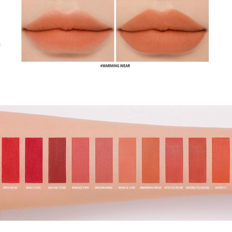 Son Thỏi 3CE Stylenanda Vỏ Trong Suốt Soft Matte Lipstick - Clear Layer Edition