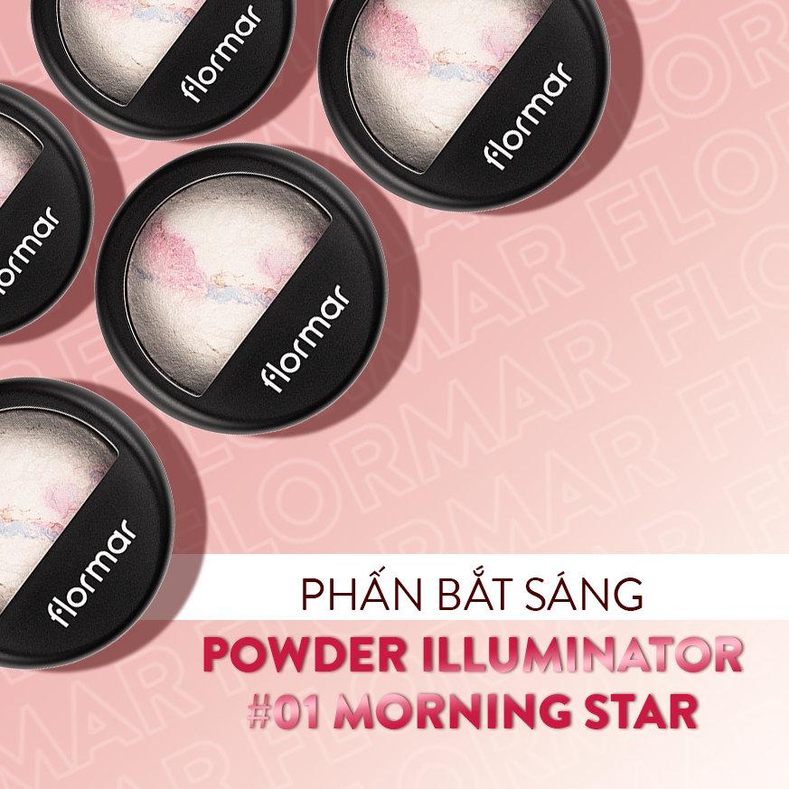 Phấn Hightlight Bắt Sáng FLORMAR Ánh Nhũ Lấp Lánh 7g