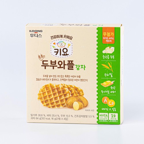 Bánh quế - Waffles Đậu hũ non Ildong