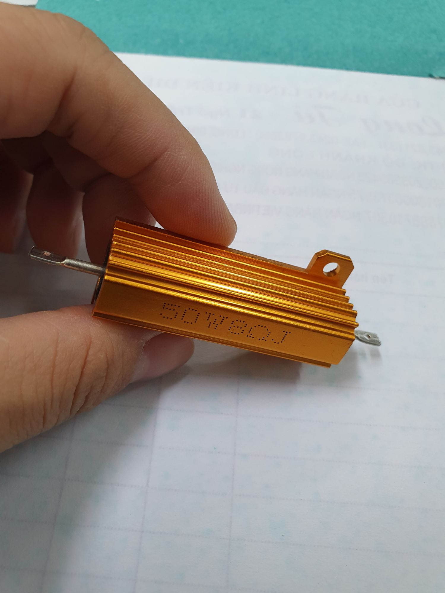 trở 8 ôm 50w nhôm