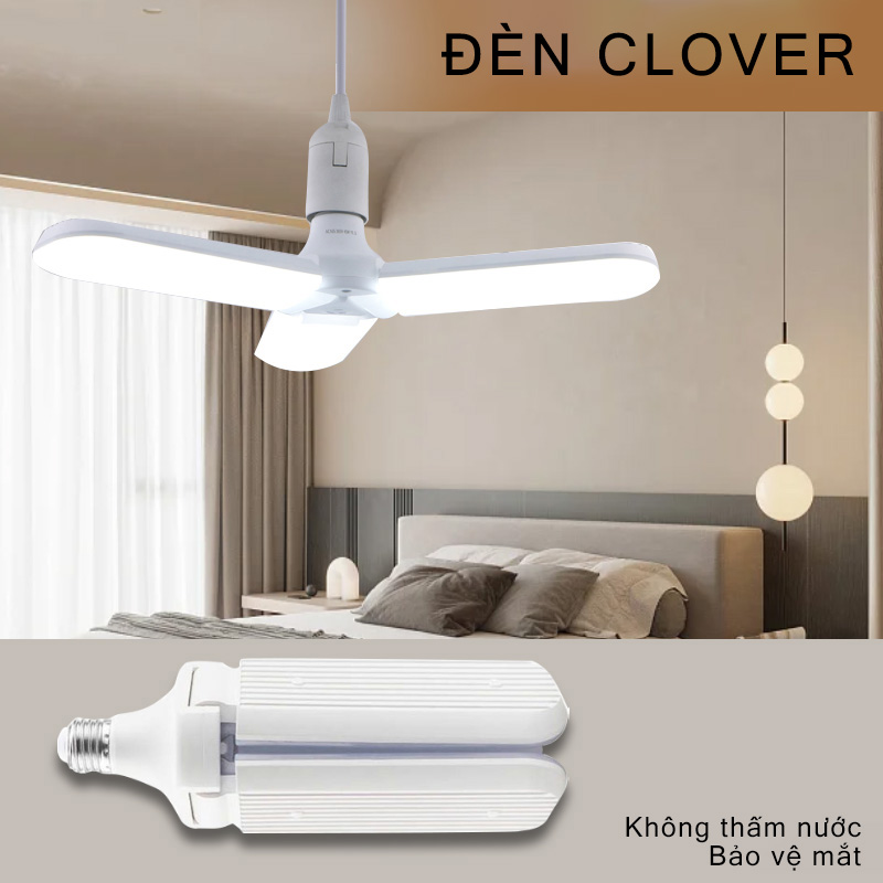 Bóng đèn 3 cánh quạt 45W siêu sáng