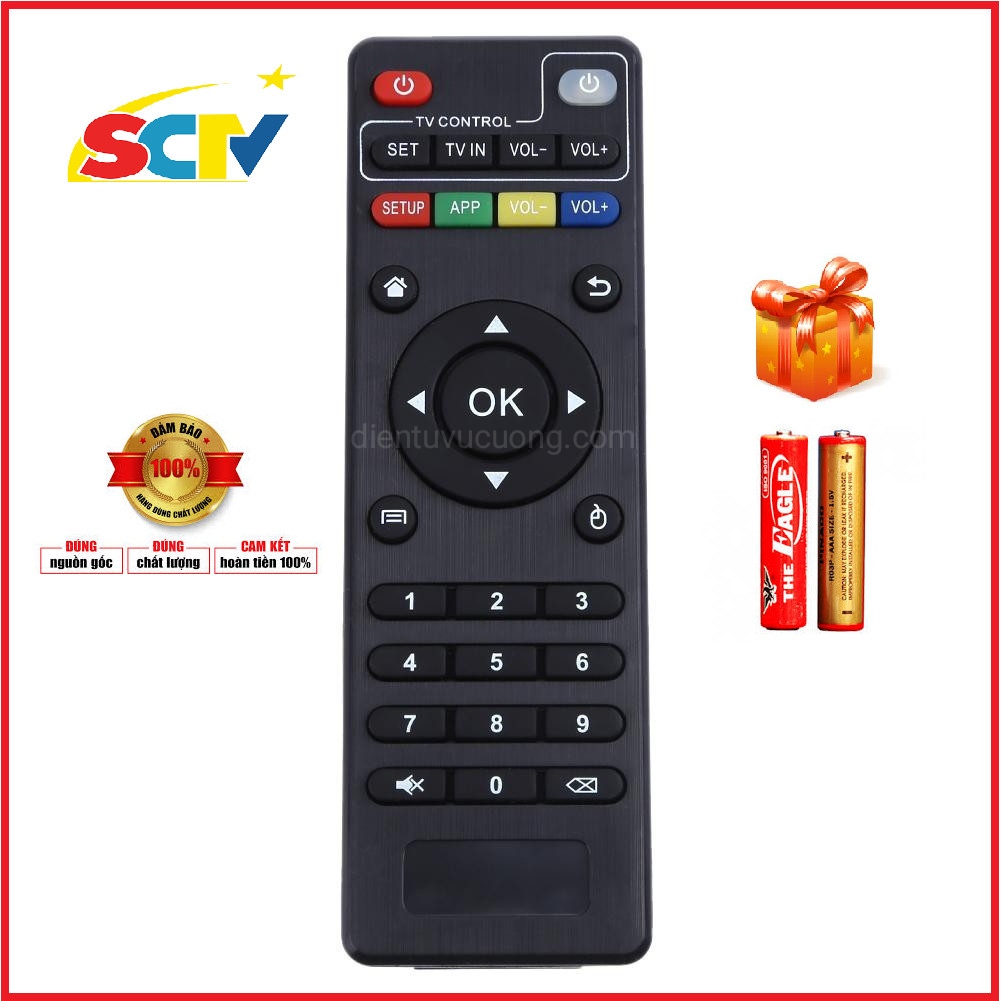 [HCM]Điều Khiển Android TV Box SCTV
