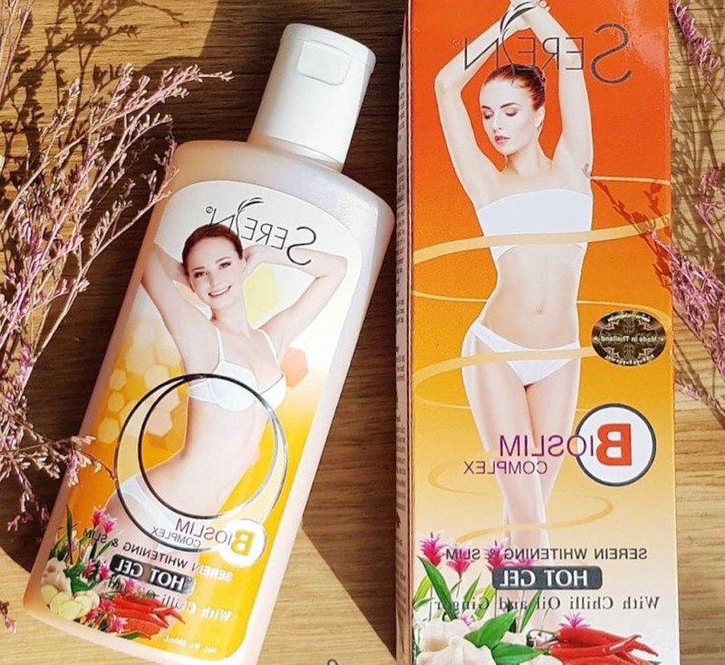 Gel tan mỡ bụng SEREN gừng ớt Thái Lan 200ml