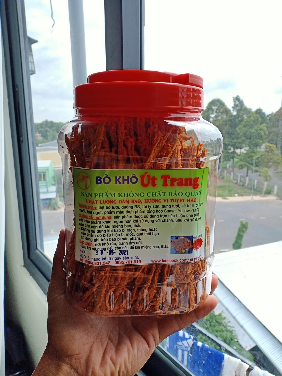 Khô bò út trang