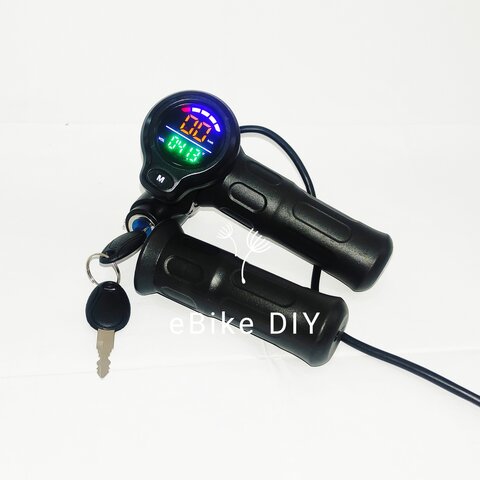 Tay ga xe điện báo volt, tốc độ, odo, trip