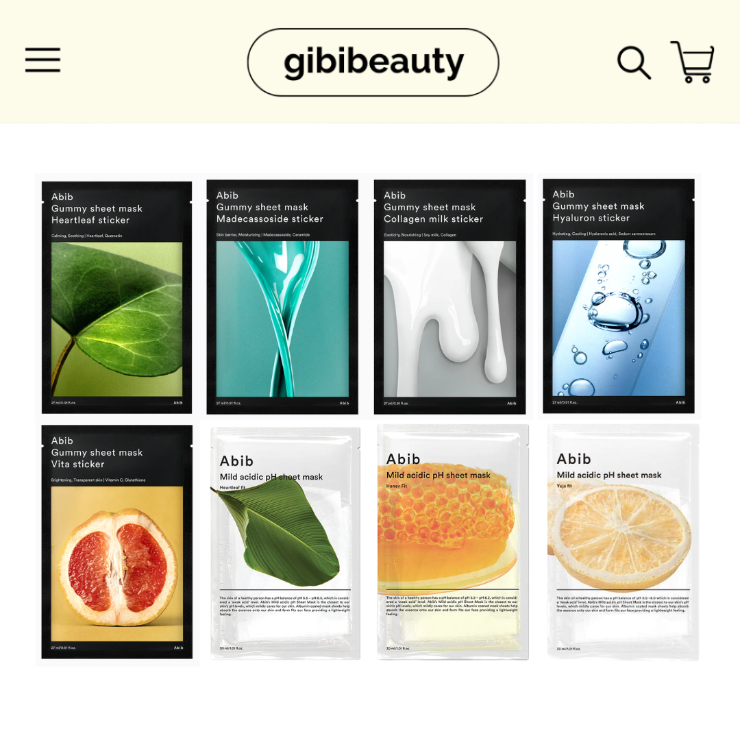 Mặt nạ ABIB Sheet Mask 27ml