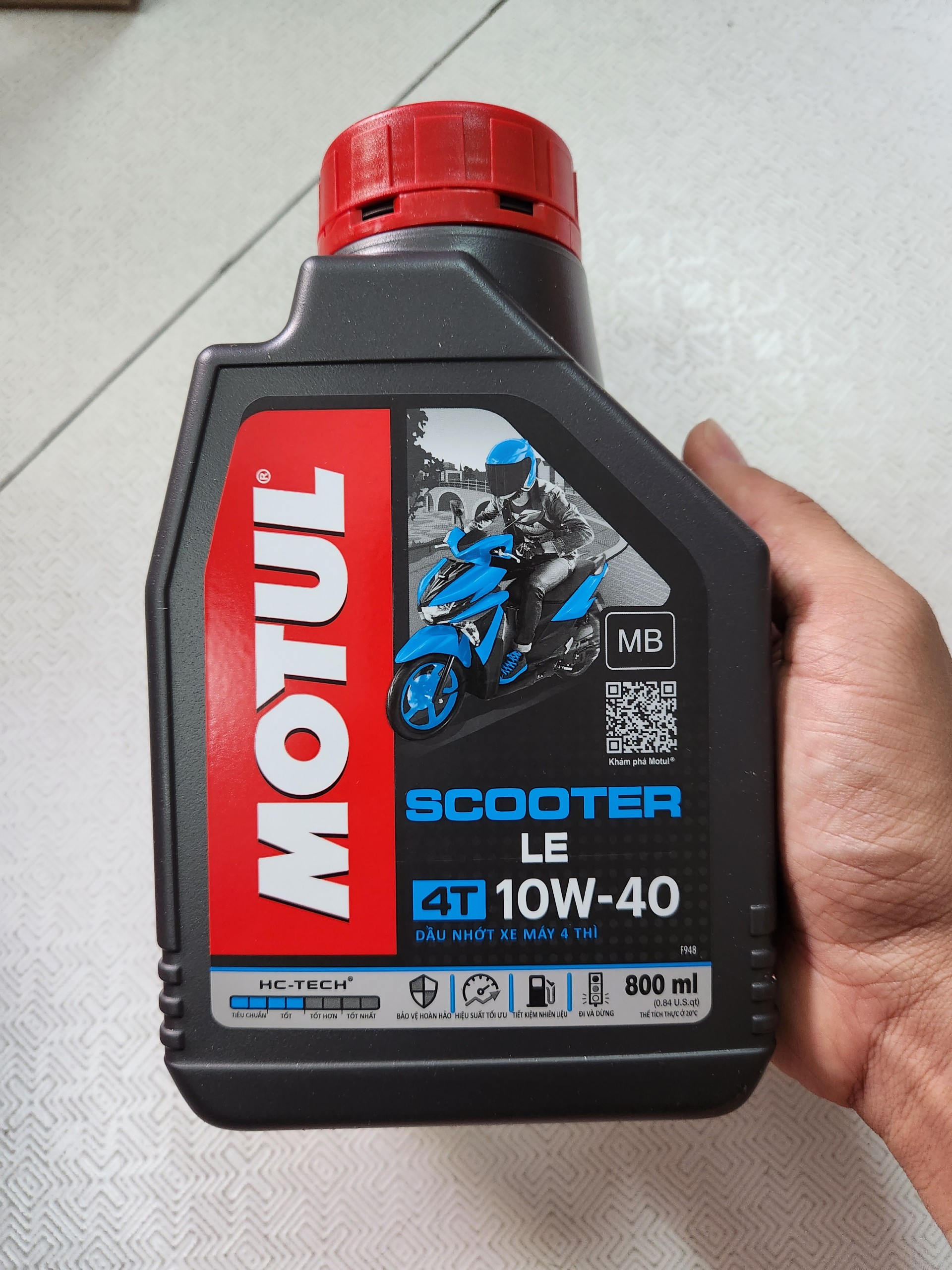 [Motul Chính Hãng] Nhớt xe tay cao cấp Motul Scooter LE 10W40 800ml - Chuyên dùng tất cả dòng xe tay ga, uy tín chất lương cao, giá siêu rẻ