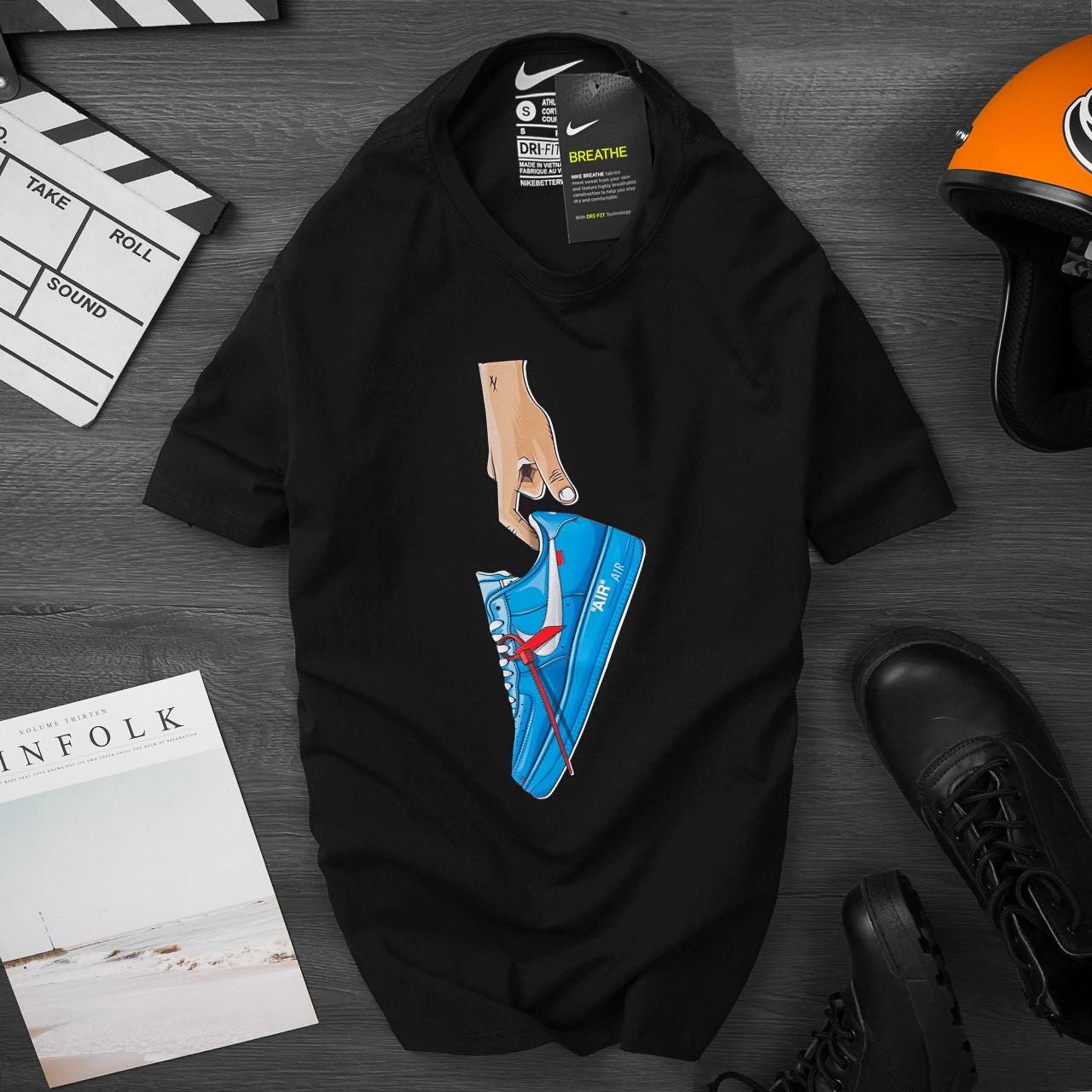 Áo Thun Nam Nữ N!k3 OW Jordan Tee