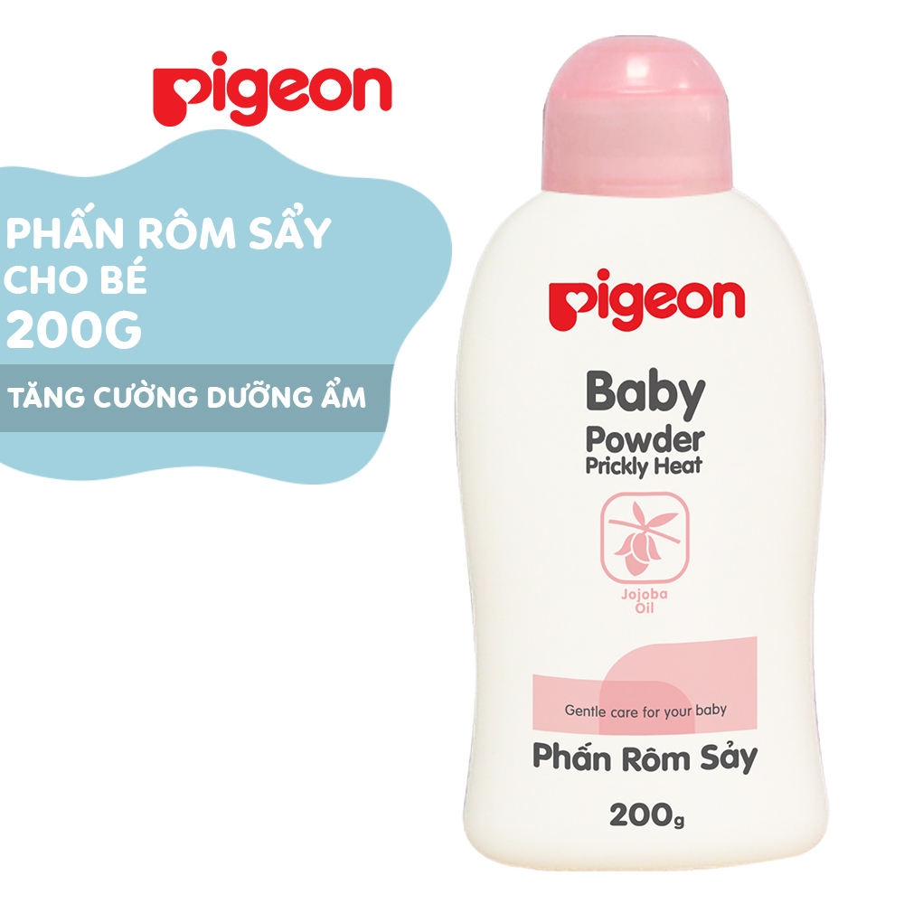 Phấn rôm sẩy Pigeon nắp màu 200g