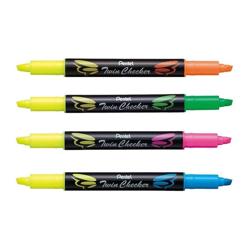 [HCM]Bút Đánh Dấu Pentel Slw8P 2 Màu - 8000189300