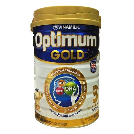 Combo 2 Hộp Sữa bột Dielac Optimum Gold Step 3 900g