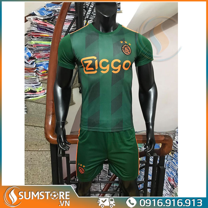 Áo Đấu Bóng Đá Clb Ajax Amsterdam Xanh Rêu 2020 - Bộ Đồ Đá Banh Cao Cấp |  Lazada.Vn