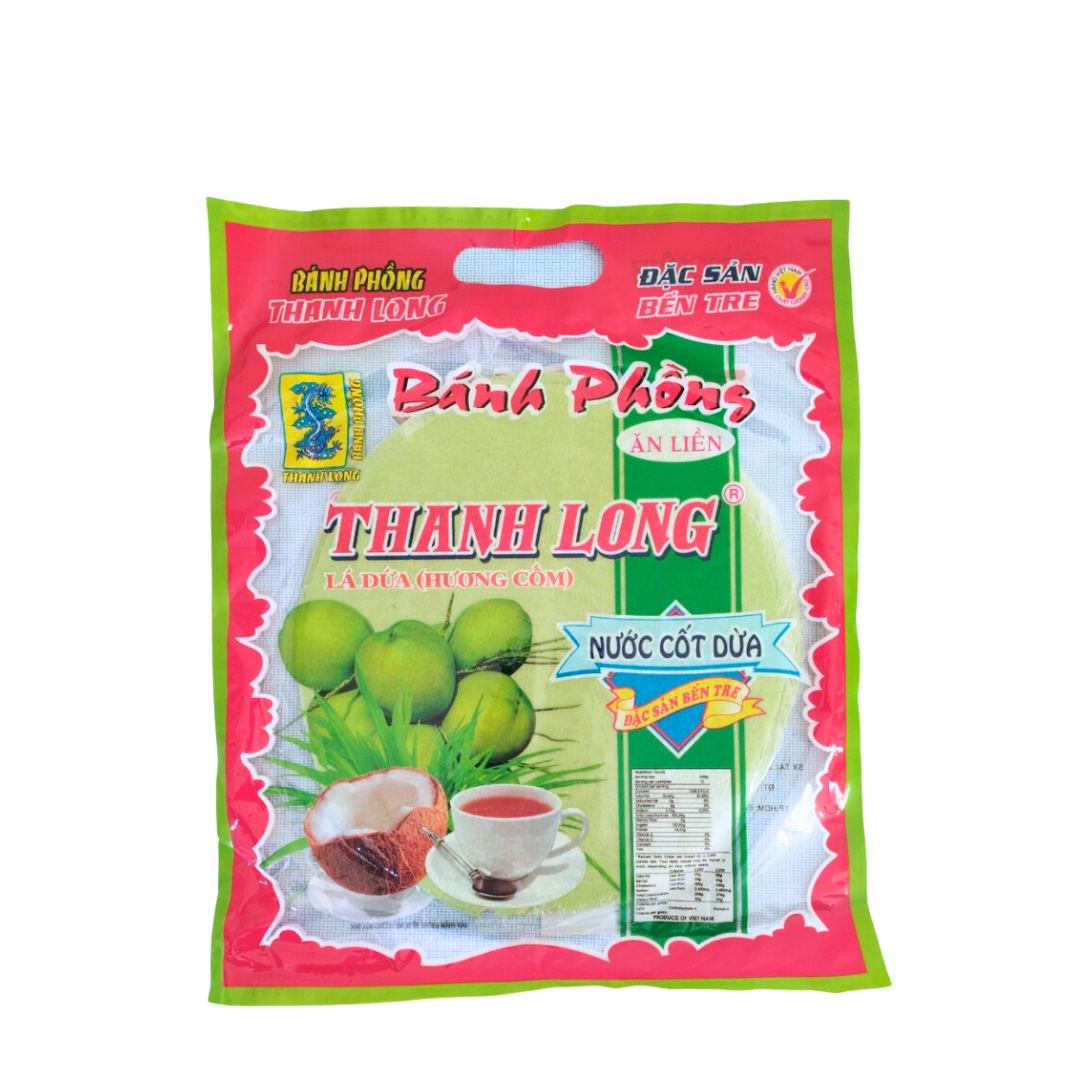 Bánh phồng sữa nước cốt dừa- Đặc sản Bến Tre (bịch 10 cái) MAXIFOOD