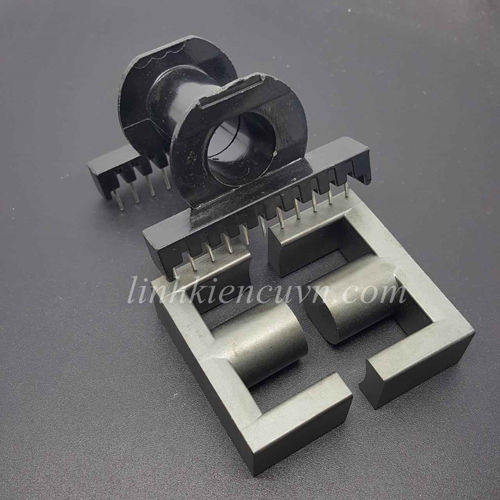 Lõi biến áp xung ec49 tròn nằm (11+11