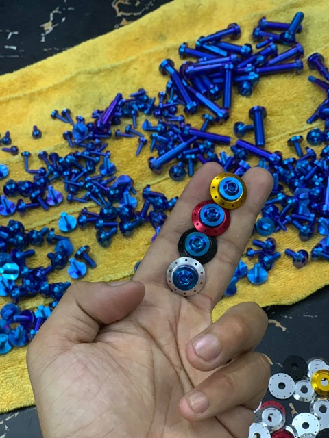 Lông đền nhôm màu 6li