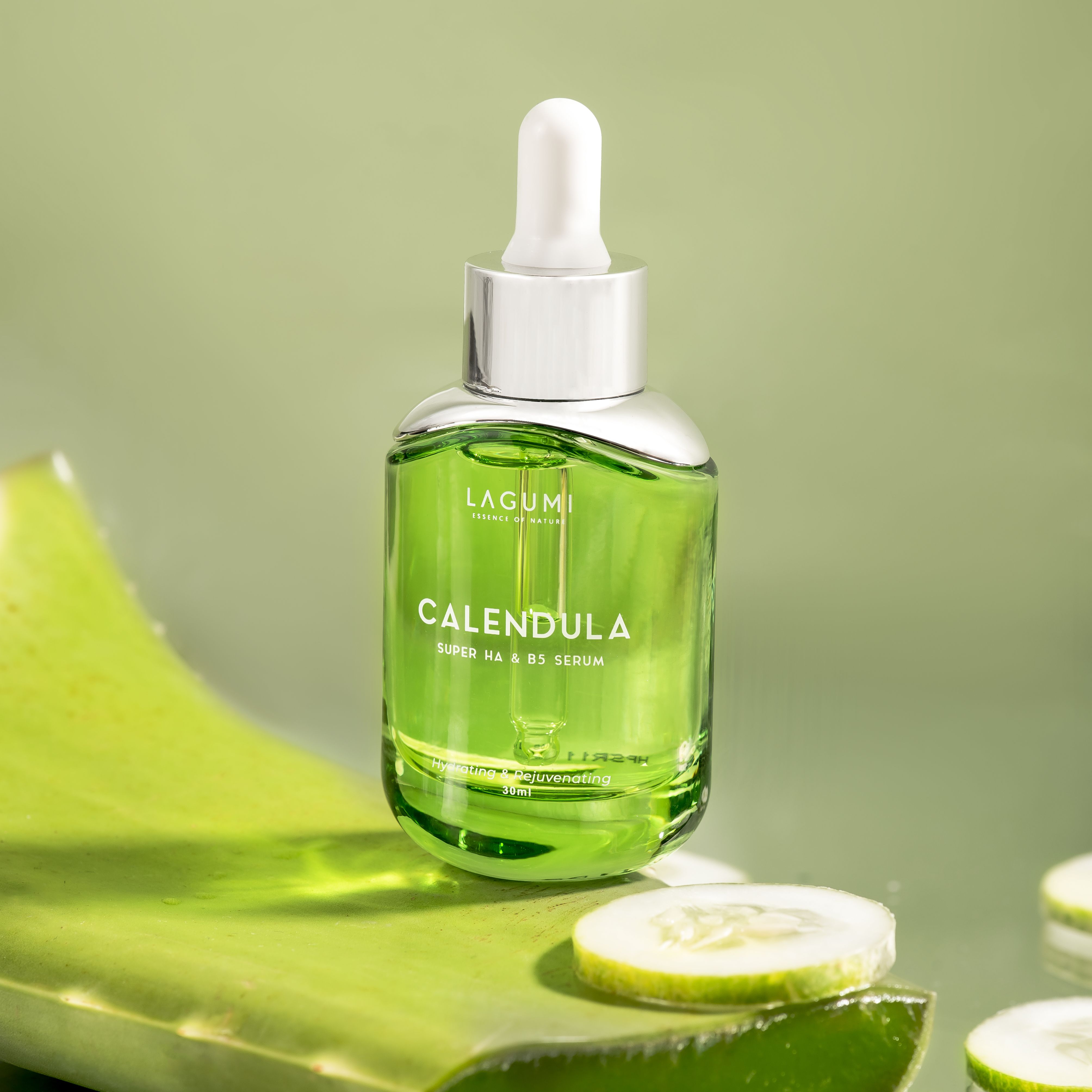 Combo sữa rửa mặt và serum dưỡng ẩm LAGUMI