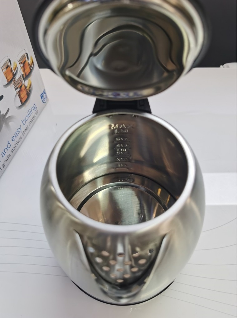 Ấm siêu tốc mini inox Philips HD9303 1.2 lít