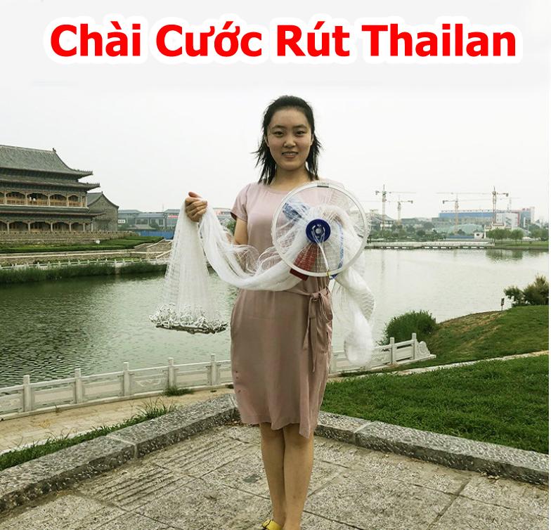 [Rẻ Vô Địch ] Chài Bắt Cá -  Chài Rút Tàng Hình Thái Lan - Đủ Size