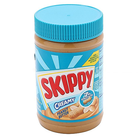 Bơ Đậu Phộng Skippy Mịn 462gram - Mỹ