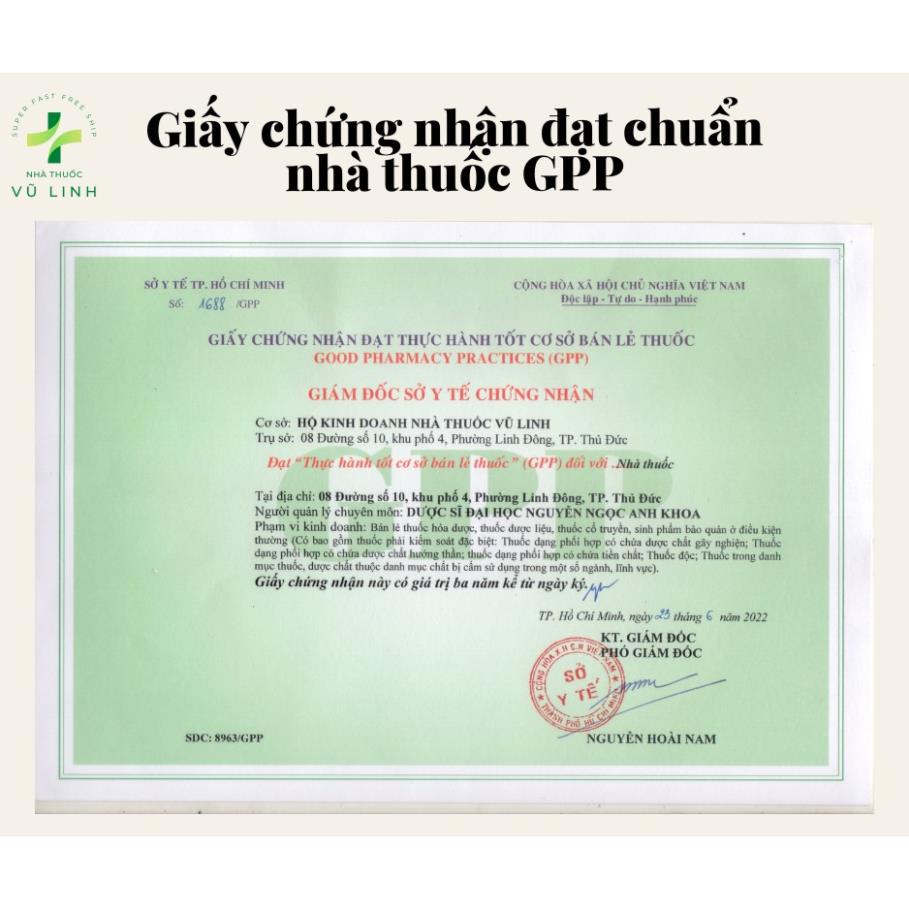 Nước Muối Sinh Lý Efticol 0,9% (chai 10ml) dùng để nhỏ mắt hoặc rửa mắt
