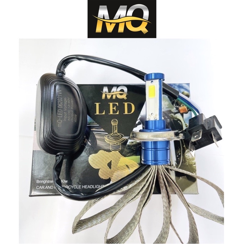 ĐÈN PHA LED CYT 2 TIM LED H4 (GIÁ 1 BÓNG)