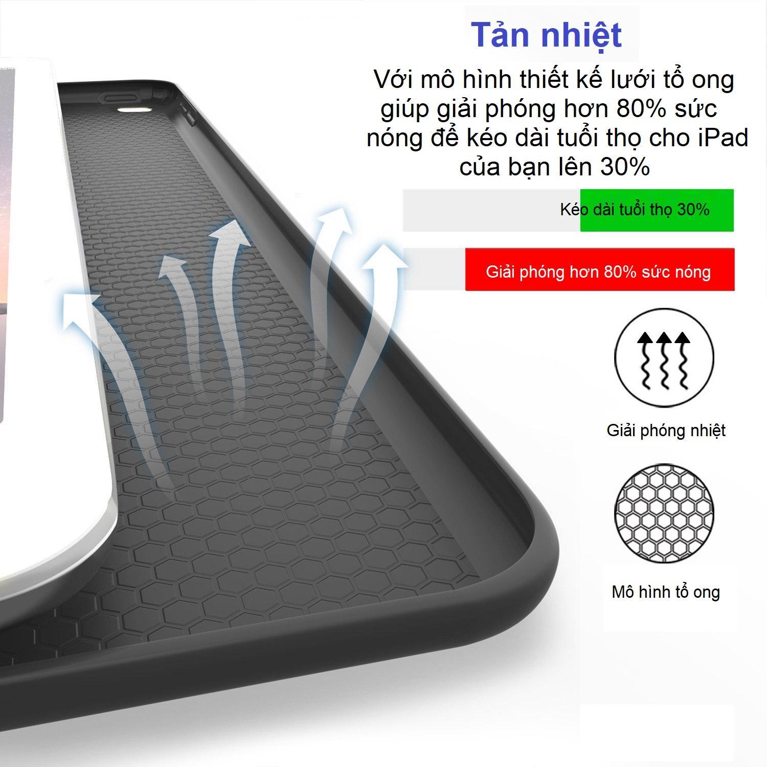 Bao da ốp lưng doanh nhân cao cấp dành cho iPad Mini 5