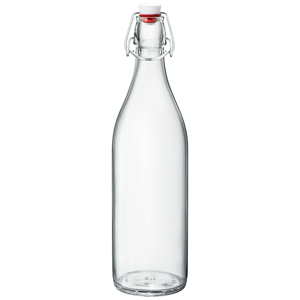 Chai thủy tinh nắp cài Giara 1L