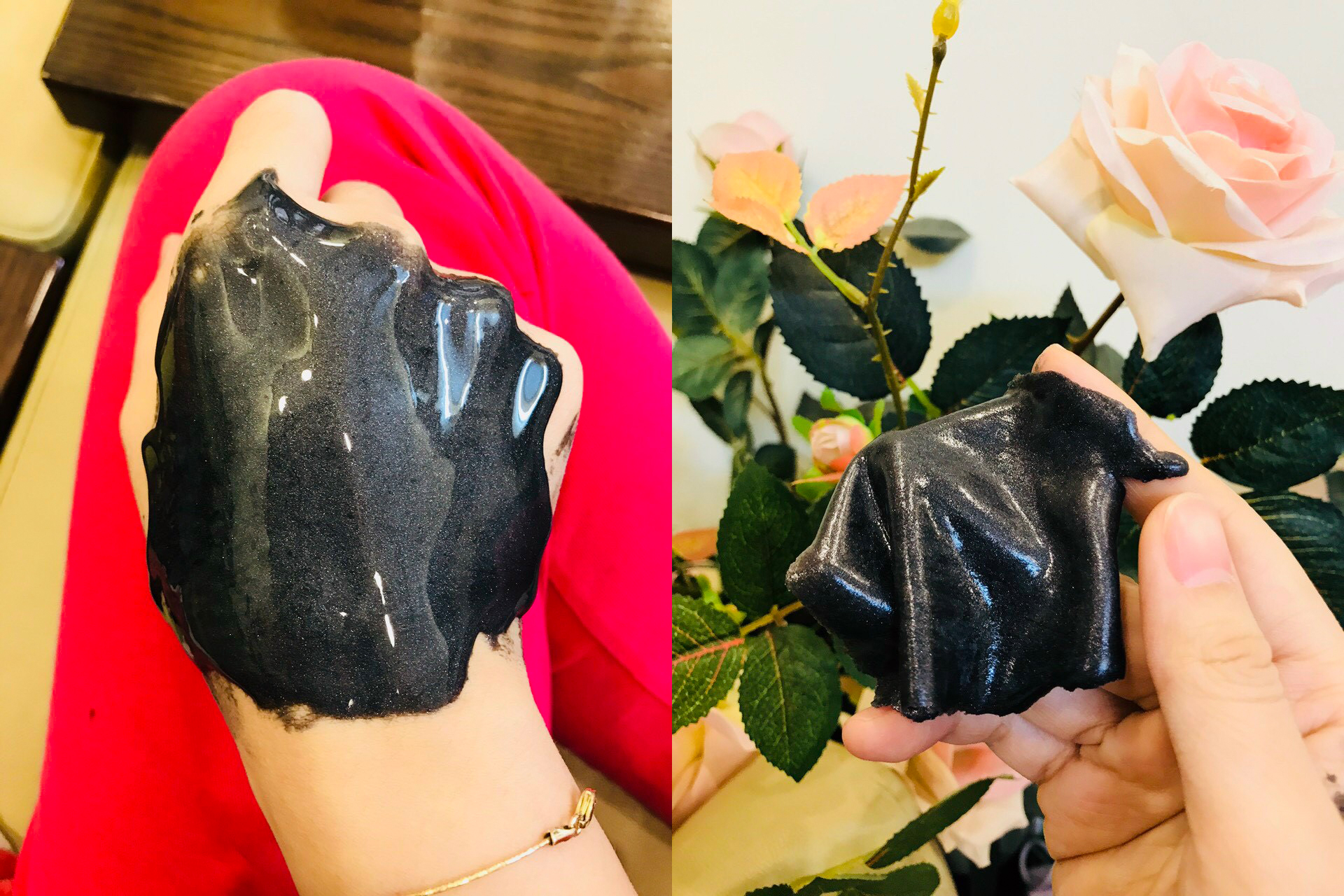 Mặt nạ than tre handmade