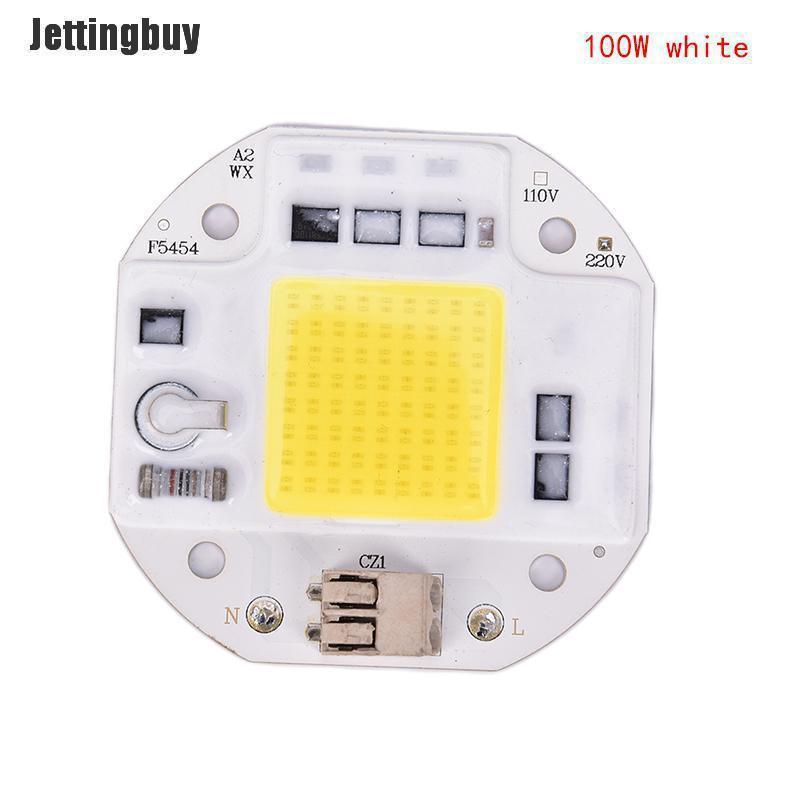 Jettingbuy 100W 70W 50W 220V COB LED Chip for Spotlight Floodlight LED Light Beads Aluminum