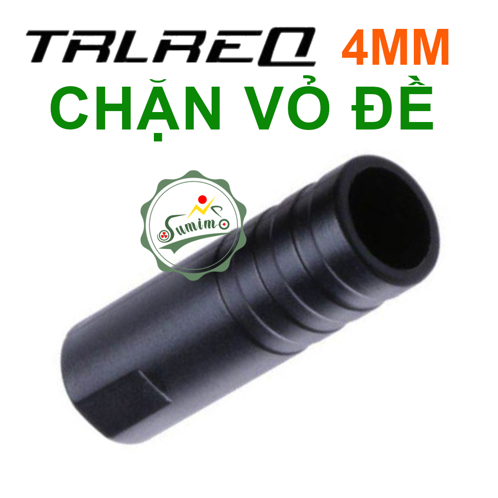 Đầu bít nhựa vỏ thắng vỏ đề màu đen