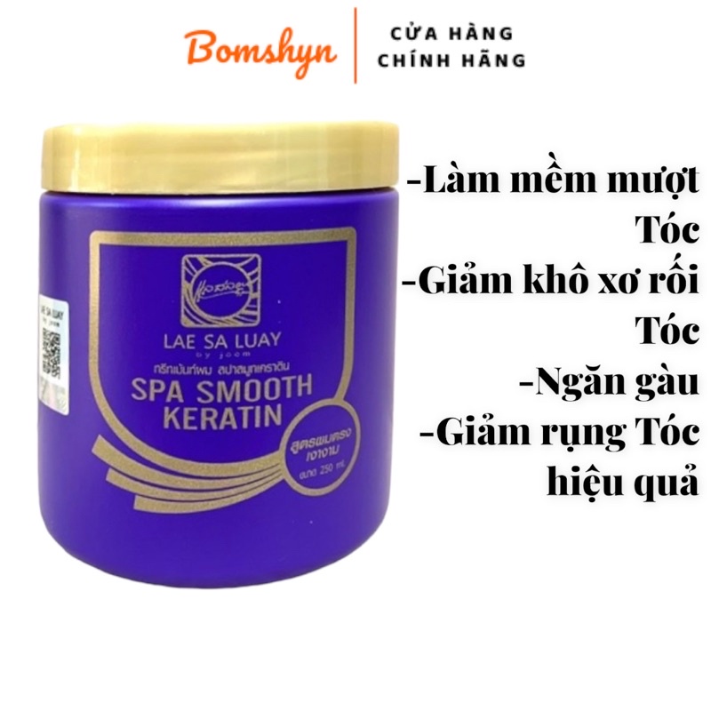 Ủ tóc lụa Keratin Lae Sa Luay Thái Lan, Ủ tóc tím mềm mượt