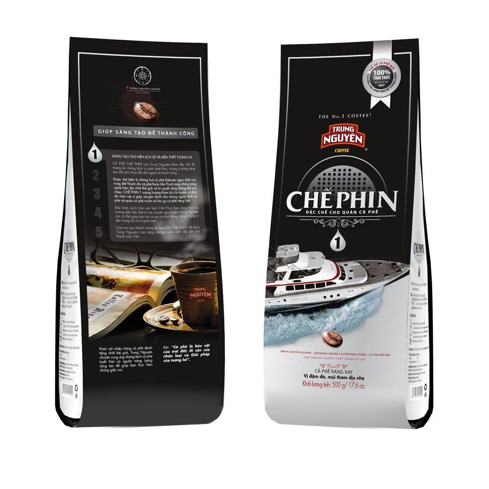 [Siêu thị WinMart] - Cà phê Chế Phin 1 Trung Nguyên gói 500g