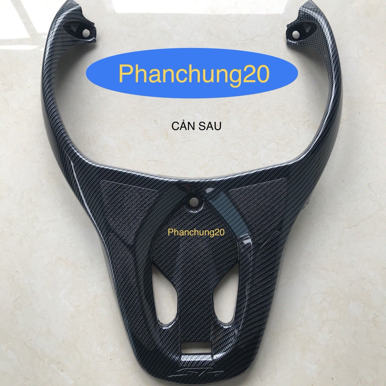 SH 2012 2013 2014 2015 2016 ỐP TAY DẮT SAU ( ỐP CẢN SAU ) DÙNG CHO ĐỜI XE SH CROM / CACBON
