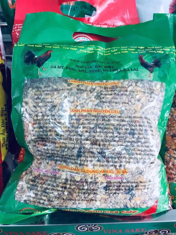 Ngũ cốc gà đá, thức ăn gà đá loại 2.2 kg