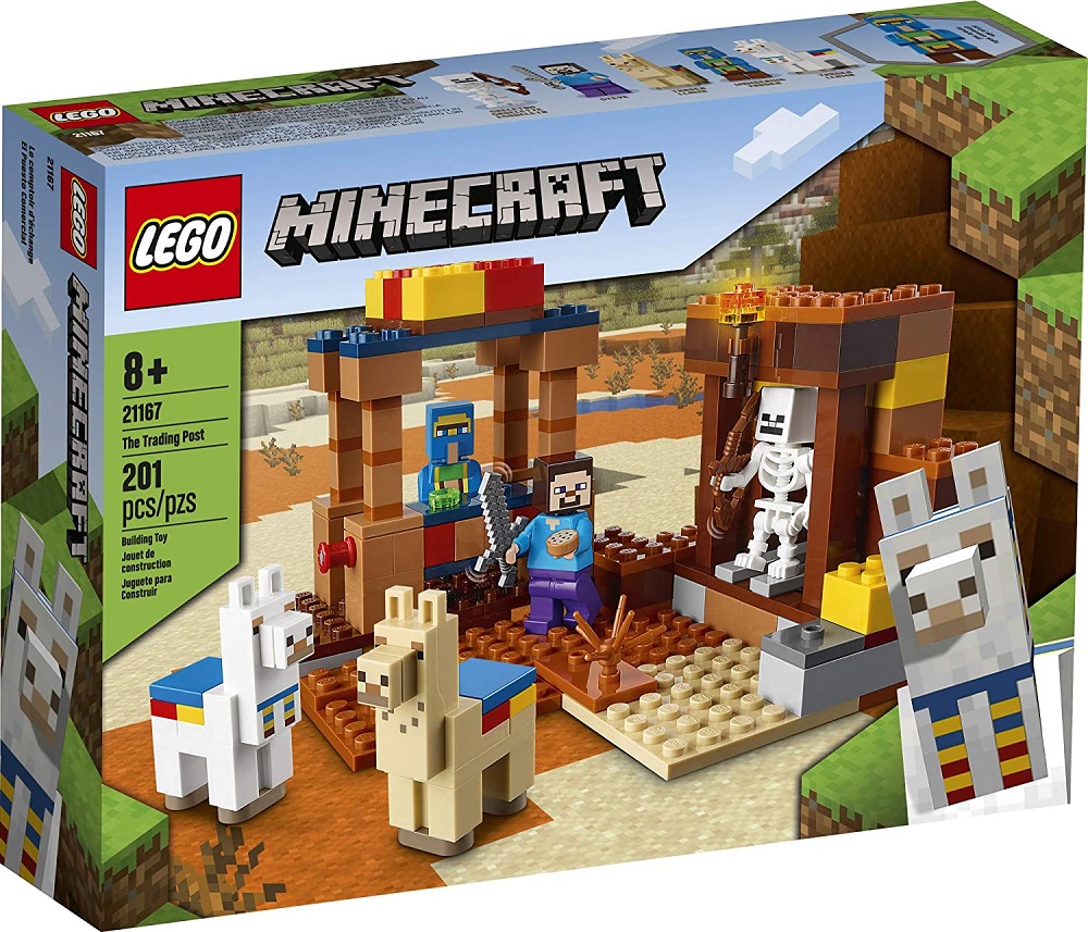 [HCM]LEGO Minecraft 21167 - Đại chiến steve và skeleton