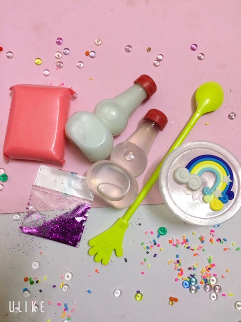 Bộ kit làm slime bơ siêu rẻ siêu xinh
