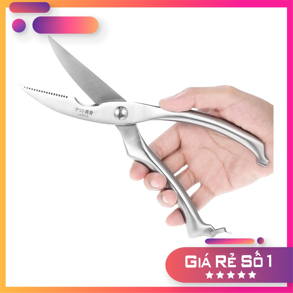 Kéo cắt gà Inox siêu bền xuất nhật - Cắt cả thế giới